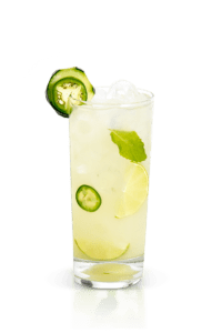 Agaveluz organic cucumber jalapeño margarita