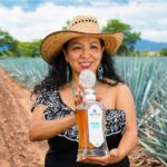 Pamela with anejo tequila