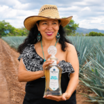 Pamela with Reposado tequila