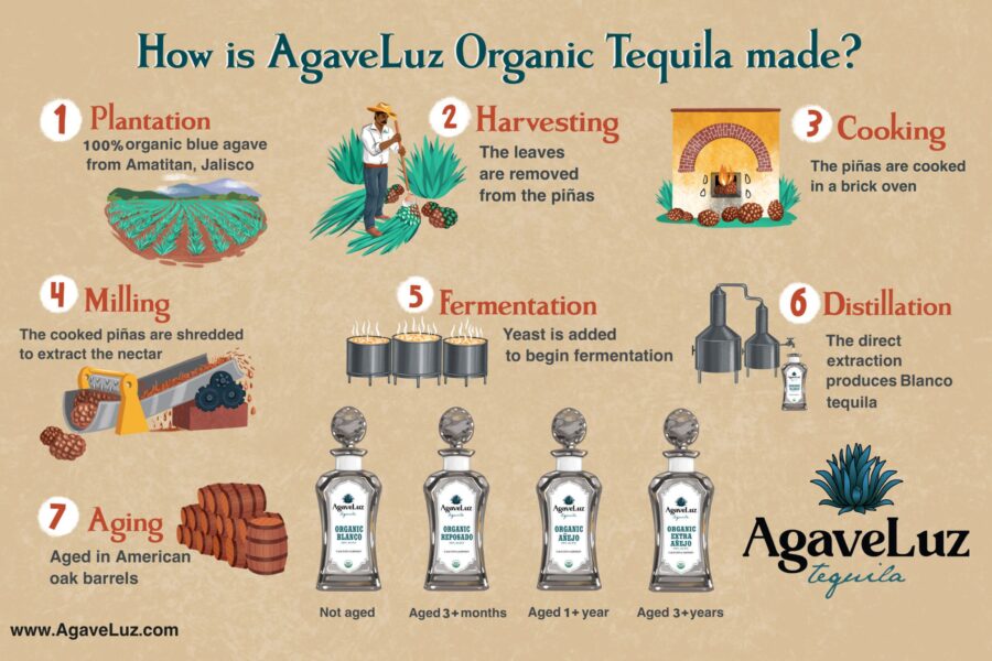 Agaveluz organic tequila