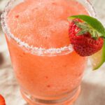 Organic tequila rose strawberry