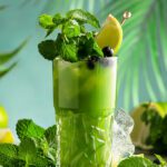 Organic tequila highball