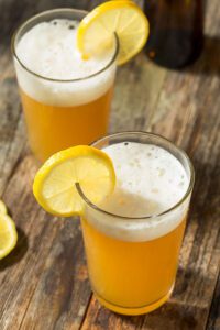 Organic tequila shandy