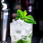 Organic tequila swizzle