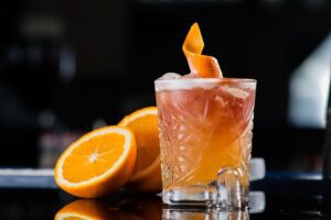 organic tequila spritz cocktail