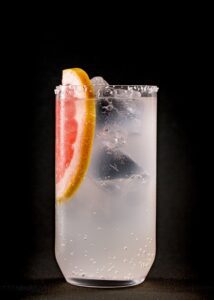 organic tequila collins cocktail