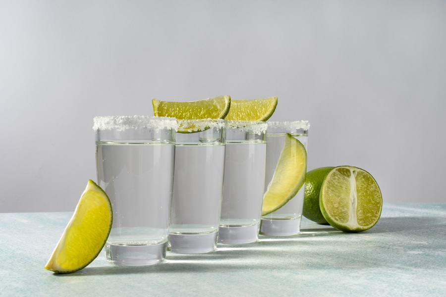 Small batch blanco tequila