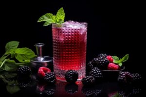 blackberry tequila cocktail