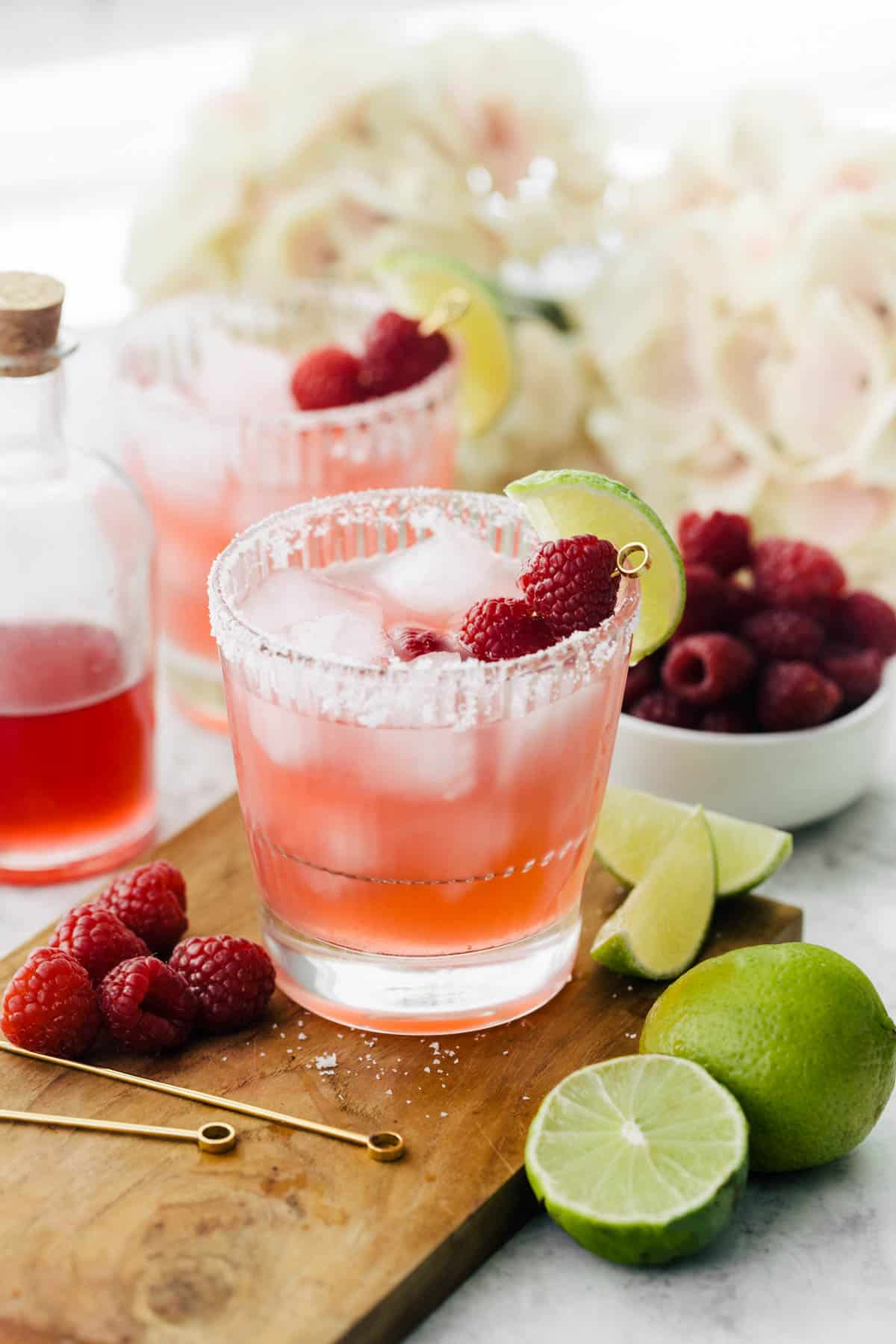 Experience The Best Fresh Raspberry Margarita With AgaveLuz