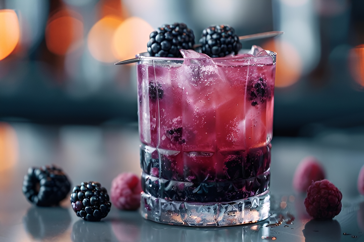 tequila bramble